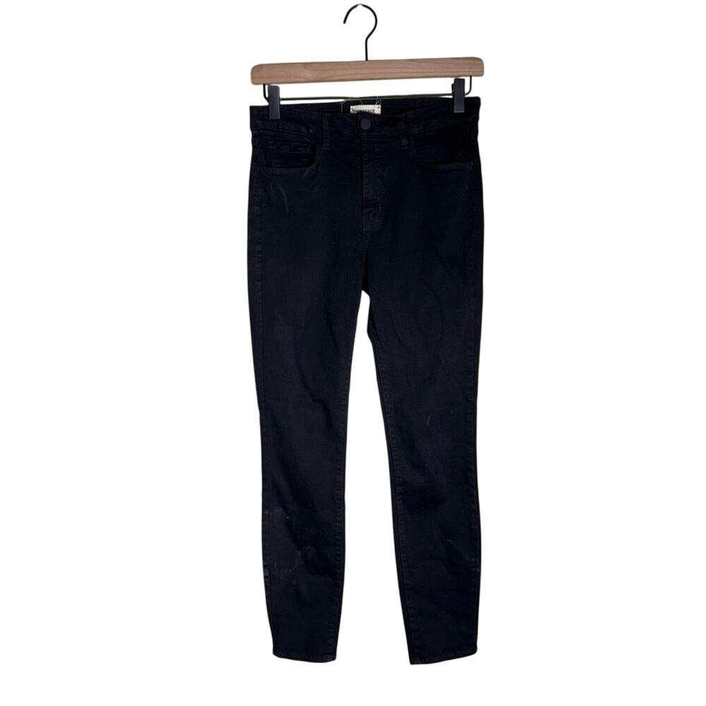 L'AGENCE all black classic skinny jeans 26